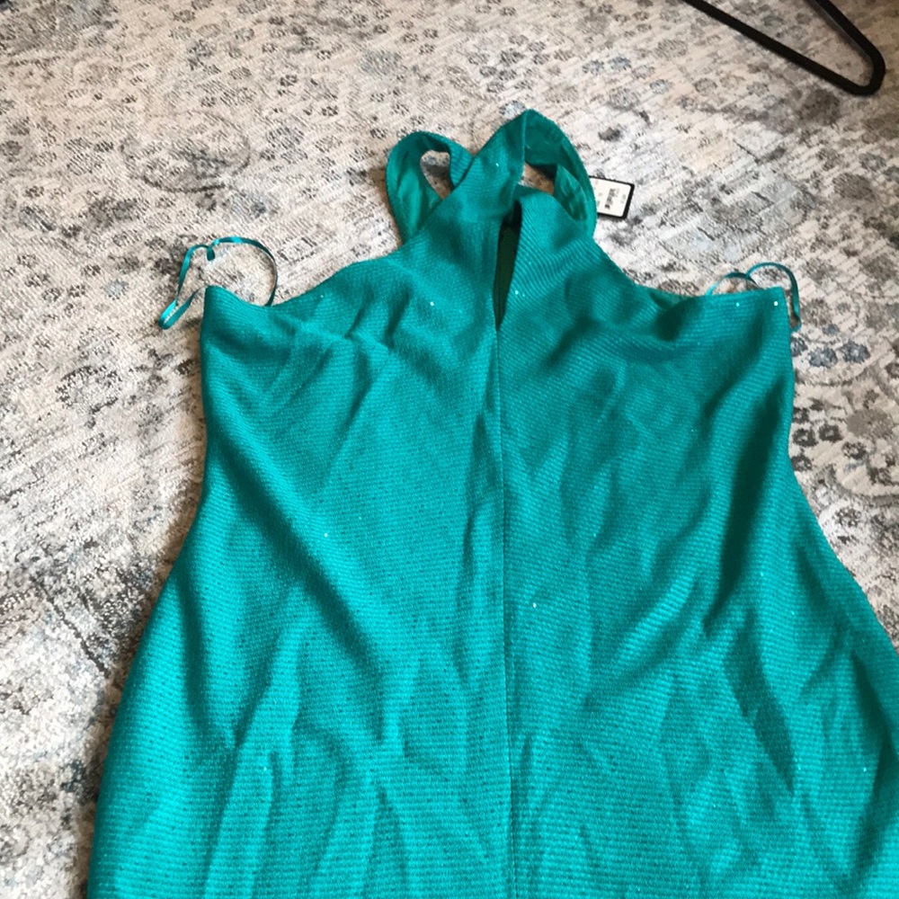 St john turquoise fancy dress